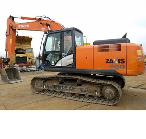 Maquinaria de construcción, excavadora ZX200 usada, excavadora sobre orugas, excavadoras usadas - Product Image 1