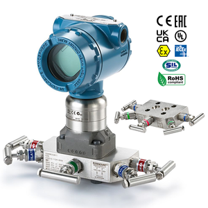 Medidor de Flujo de Placa de Orificio Compacto Rosemounte 4-20mA HART IP54 con Garantía de hasta 5 Años, Transductor de Material 316LSST - Product Image 2