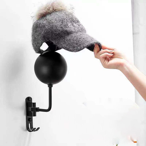 Giá Treo Mũ Bảo Hiểm Xe Máy Bằng Kim Loại Xoay 180 Độ Giá Treo Mũ Bảo Hiểm Gắn Tường Với 2 Móc - Product Image 5