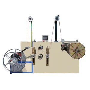 Automatical plastic rope winder semi-Automatic soft plastic winding machine rope coiler
