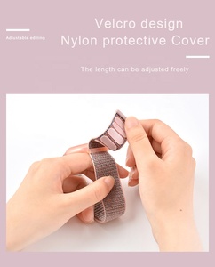 Nueva Correa de Nailon Transpirable para <span class=keywords><strong>Apple</strong></span> Airtags, Correa de Reloj para Niños, Correa de Muñeca para Personas Mayores y Niños para Airtag - Product Image 5
