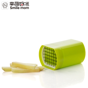 Éplucheur et coupe-légumes manuel en plastique écologique Smile Mom Kitchen pour fruits et légumes - Product Image 4