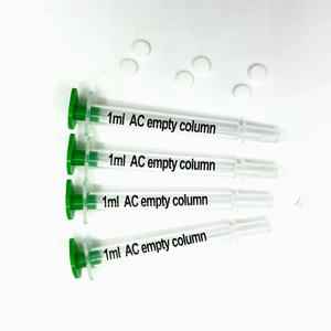 Columna Vacía de 1 ml con 2 Filtros Hidrófilos de PE de 20 um, Hechos de Polipropileno, para la Purificación de Proteínas en Laboratorio. - Product Image 1