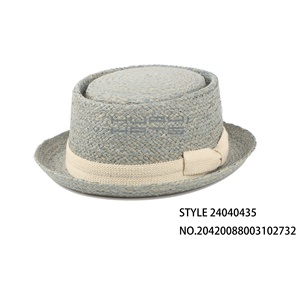Huayihats Verano Moda Estilo Rafia Trenza Sombreros de paja <span class=keywords><strong>Porkpie</strong></span> Sombreros para viajes y playa - Product Image 2