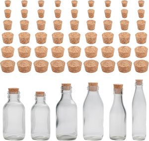 Tappo per Bottiglia in Sughero Affusolato in Legno, Chiusura Liscia per Vino, Barattoli, Tappi per <span class=keywords><strong>Candele</strong></span> e Artigianato - Product Image 4