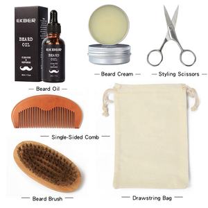 Ekber – Kit de soins pour la barbe pour hommes, emballage personnalisé végétalien, huile pour barbe, baume pour barbe - Product Image 6
