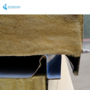 Materiales de Construcción, Paneles Sándwich de Lana de Roca Ignífugos para Aislamiento Acústico Exterior de Paredes y Techos - Product Image 2