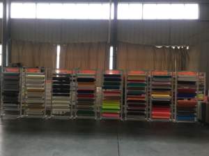 Vinyle réfléchissant de haute qualité en or, 10x12 feuilles, fabrication caméléon transfert de chaleur - Product Image 6