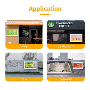 Écran TV publicitaire Android de 32 43 55 65 pouces Lecteur multimédia extérieur étanche et écran solaire Signalisation numérique murale - Product Image 6