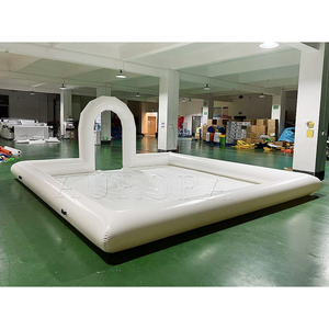 Coches inflables al aire libre, pista de carreras inflable, juego de área inflable, coche para niños - Product Image 2