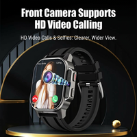 Reloj Inteligente B22 Android 8.1 4G con Pantalla AMOLED de 2.04 Pulgadas, Chip W377E, 2GB 16GB, GPS, Geolocalización, SOS, 4G LTE SIM
