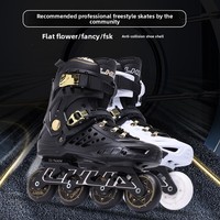 Patins à roulettes King pour adultes, unisexes, freestyle, quad, professionnels, avec dessus en microfibre, été, hiver
