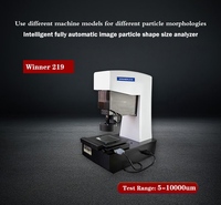 Analyseur de taille de particules par microscope entièrement automatique Winner 219, peut tester le PVC, instrument de test et de mesure des plastiques