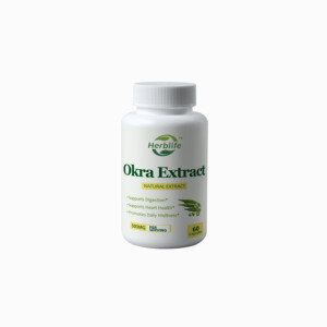 Extracto de Okra de Marca Privada OEM - Fibra Soluble para la Salud del Corazón, Antioxidante, Salud Intestinal y Digestiva, Apoyo al Bienestar, Vegano - Product Image 1