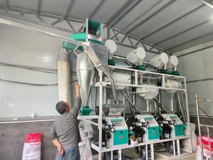 เครื่องโม่แป้งข้าวสาลี/ข้าวโพด/โม่บดละเอียด<span class=keywords><strong>3500USD</strong></span> สำหรับการค้าเครื่องโม่แป้งข้าวเจ้า - Product Image 3
