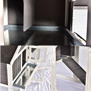 Casa para Perros de Madera Ecológica, Resistente al Viento y al Agua, para Razas Grandes/Medianas, Uso en Exteriores para Todas las Estaciones, Venta Directa de Fábrica - Product Image 6