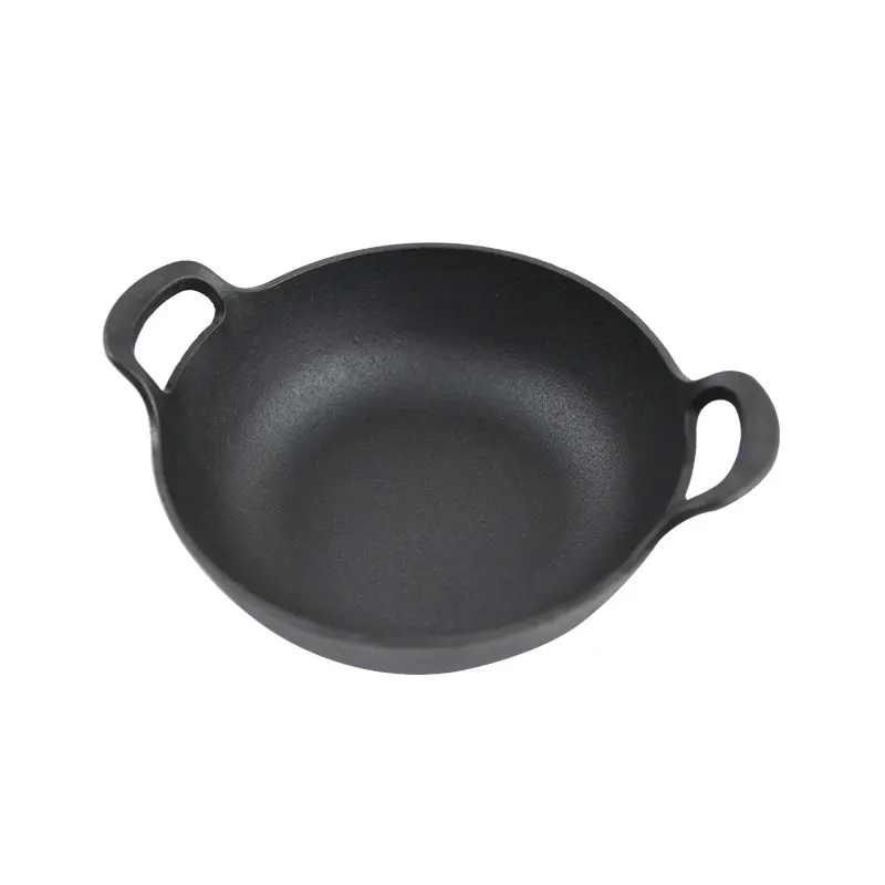 Speciale Aanbieding Multifunctioneel 25-30Cm Enkelvoudige Of Samengestelde Bodem Koken Gietijzeren Pot Kookgerei Voor Kamperen