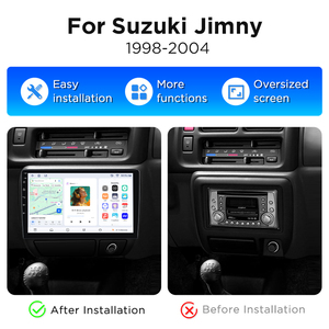 Radio con Navegación Android para Auto Junsun para Suzuki Jimny 1998-2004, CarPlay Inalámbrico, GPS, Bluetooth, Reproductor Multimedia - Product Image 2