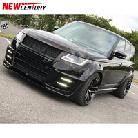 Pour Land Rover Range Rover 2013-2017, pare-chocs avant et arrière modifiés style Lumma, calandre large