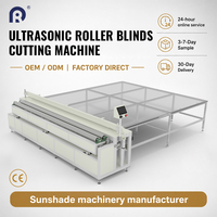 Machine de découpe automatique à ultrasons pour stores enrouleurs OEM/ODM, table de découpe de tissus, usine source