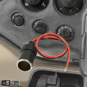 Car Cigarette Lighter Female <strong>Socket</strong> Cable <strong>Plug</strong> <strong>Adapter</strong> <strong>Connector</strong> - Product Image 2