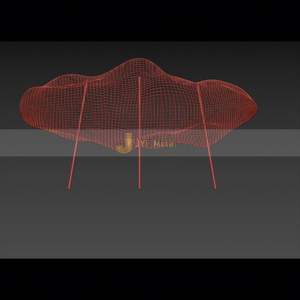 Escultura Metálica Art Deco ANW3201 304, Artesanía Personalizada, Decoración de Interiores, Ingeniería, Proyecto de Paisajismo de Jardines - Product Image 5