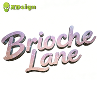 Enseigne publicitaire LED RGB 3D étanche XDsign personnalisée effet ciel étoilé, lettres en relief, certifiée CE, pour décoration directionnelle automobile