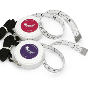 60-Inch 1.5 Meter Zachte En Intrekbare <span class=keywords><strong>Tape</strong></span> Body Kleermaker Naaien Ambachtelijke Doek Dieettape Meet Met Logo Op Maat