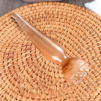 Outils de Massage en résine pour soins du corps Eye Relax Back Lotus Pod GuaSha Tools Green Massage Relax bLotus Beauty Care Tools