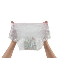 Chinesischer Lieferant Damenunterwäsche Mutterschafts-Windelhosen Einweg Atmungsaktive Baumwolle Auslaufschutz Hygiene-Höschen Großhandel