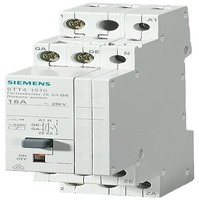 Disjoncteur sur rail DIN 5TT4152-0 400V, 16A, pour utilisation avec le commutateur télécommandé de la série 5TT4102.