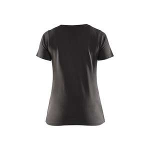 BLAKLADER - 333410429800L T-shirt femme Gris foncé-EAN 7330509587904 T-SHIRTS DE TRAVAIL ET POLO - Product Image 2