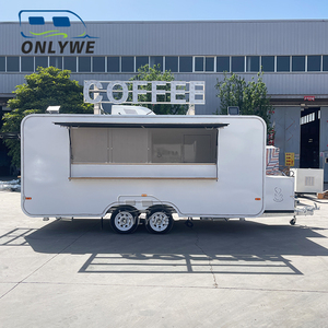 Remolque de Comida Móvil Onlywe para Café, Helados y Pizza, Totalmente Equipado con Equipo de Cocina - Product Image 5