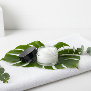 Base <span class=keywords><strong>de</strong></span> crème éclaircissante semi-finie au niacinamide OEM ODM 1KG-5KG, à <span class=keywords><strong>la</strong></span> tréhalose et aux huiles végétales naturelles, pour un soin quotidien lissant du visage - Product Image 1