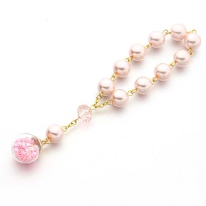 Pulseras Elásticas con Cuentas de Perlas Rosas y Colgante de Cruz, Recuerdo de Fiesta o Regalo <span class=keywords><strong>para</strong></span> Mujeres y Niñas, Cumpleaños o Baby Shower - Product Image 2