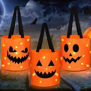 Bolsas de Caramelos para Niños con Diseño de Calabaza LED 2026, Regalo para Halloween - Product Image 2