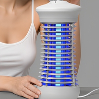 Lampe anti-moustiques UV électrique d'intérieur 1000V, piège à mouches inodore et silencieux
