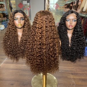 Cambodian Raw Hair Suppliers SDD 26 Inches Luxury Curl 5*5 <b>Lace</b> Closure Human Hair <b>Wigs</b> - Product Image 1