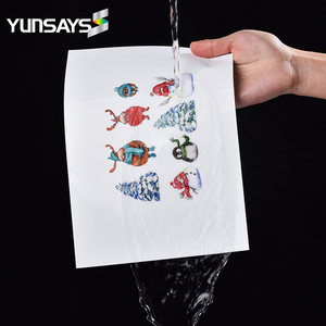 Chất lượng cao có thể in laser Glossy Trắng PET không thấm nước A4 Kích thước Nhãn Vinyl Sticker giấy tự dính Sticker - Product Image 4