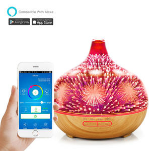 Smart Aroma Diffuser Humidifier 400Ml Led Light <b>Air</b> <b>Freshener</b> <b>For</b> <b>Home</b> And Office Use With Timer Function - Product Image 5