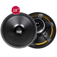 Accessoires pour enceintes professionnelles ODM OEM, enceintes de grande taille, système de son puissant, caisson de basses DJ, haut-parleur de 18 pouces haute puissance