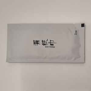 Lingettes nettoyantes pour la peau OEM & ODM, conçues sur mesure, marque privée, lingettes humides en vrac à l'eau pure pour hôtels, sans alcool - Product Image 2