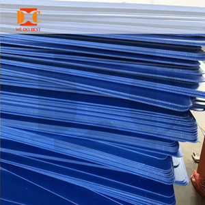 Giá Tốt Nhất Nhà Máy Vòng Góc 100% Có Thể Tái Chế Sóng Nhựa Pallet Chai Hai Lớp Pad Divider Tấm PP Hollow Bảng Điều Chỉnh - Product Image 3