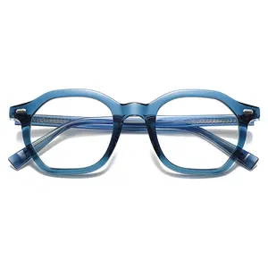 ZOWIN Model 2095 small size polygon TR90 glasses Blue Light Blocking Frame women Glasses Prescription Eyeglasses fashion