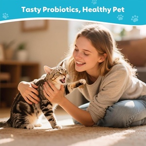 Suplemento Probiótico Felyon <span class=keywords><strong>para</strong></span> <span class=keywords><strong>Gatos</strong></span>, el Más Vendido - Mejora la Inmunidad y Regula la Digestión, Sabor a Pollo, Cápsulas Eficientes - Product Image 4