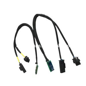 1-1718656-1 1718657-1 Tyco AMP te 4 pin macho y hembra auto conector de mazo de cables