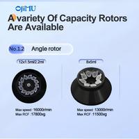 Microcentrifugeuse haute vitesse LXJ-120N 16000 tr/min, capacité maximale 40 ml, rotor angulaire, moteur sans balais, 17800xg RCF, microprocesseur en acier