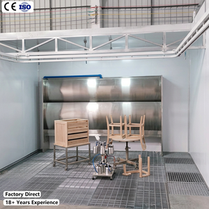 Cabina de Pintura Personalizable de Alta Calidad <span class=keywords><strong>con</strong></span> Cortina de Agua para Muebles Metálicos Modernos y Trabajos en Madera - Product Image 1