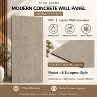 Panneau mural en PVC moderne de luxe, imperméable et ignifuge, pour bureaux, commerces, salles de bain, revêtement mural intérieur, design graphique, garantie 3 ans