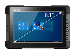 Tablette robuste GETAC T800 avec écran de 8,1 pouces pour une utilisation industrielle dans les domaines de la défense, de la sécurité publique, des services publics, du pétrole et du gaz - Product Image 6